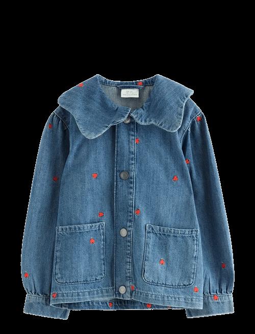 Lindex | Denim Jacket With Embroidery | 110