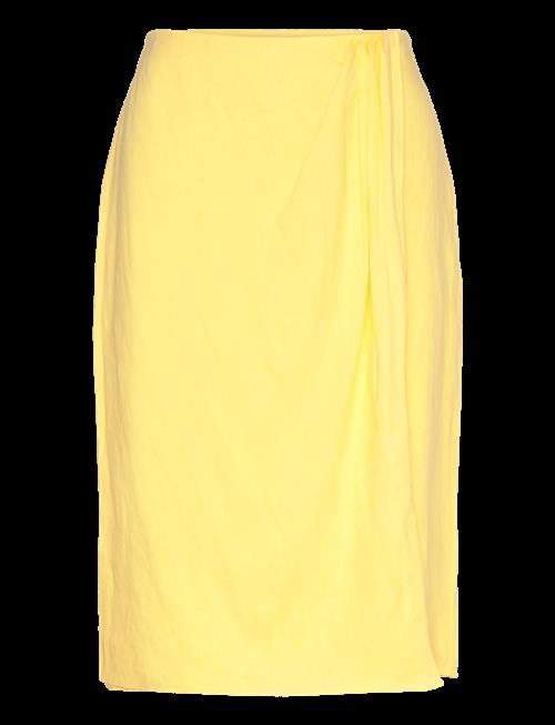Lauren Ralph Lauren | Soft Drapey Linen-Wvn-Skirt | 46