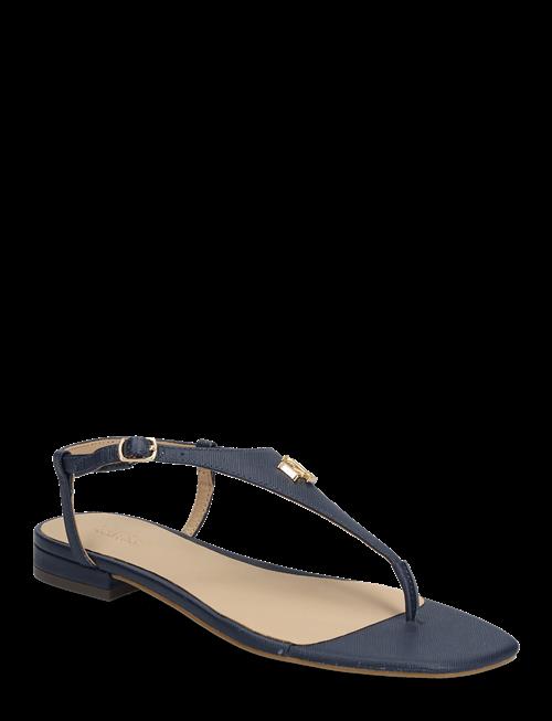 Lauren Ralph Lauren | Everley Ii Crosshatch Leather Sandal | 42