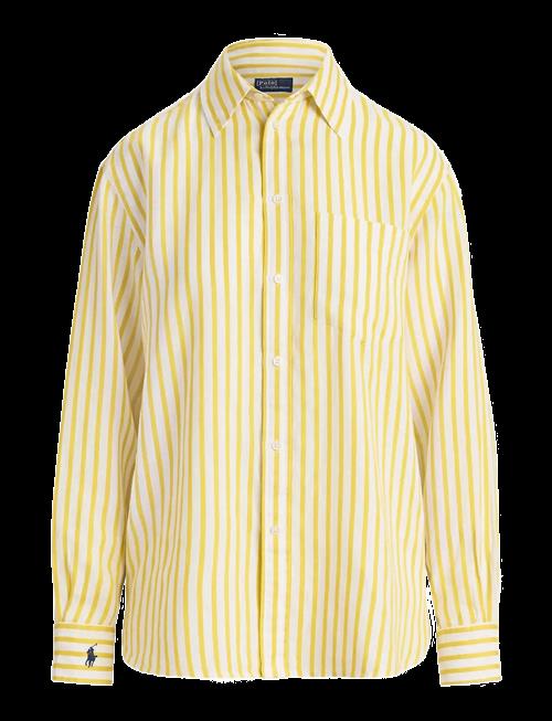 Polo Ralph Lauren | Oversize Fit Striped Linen-Cotton Shirt | L