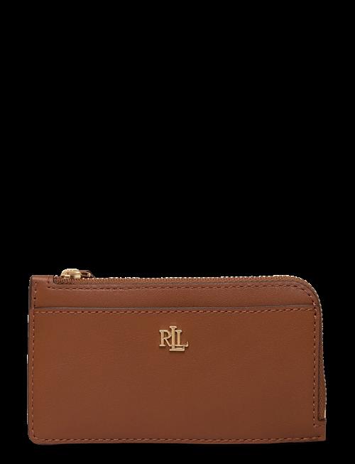 Lauren Ralph Lauren | Leather L-Zip Card Case | ONE SIZE