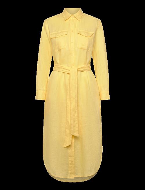 Lauren Ralph Lauren | Belted Linen Midi Shirtdress | 38