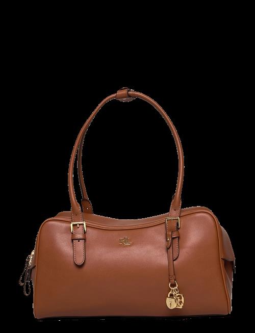Lauren Ralph Lauren | Leather Large Marcy Zip Satchel | ONE SIZE