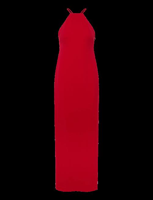 Lauren Ralph Lauren | Double-Faced Crepe Halter Gown | 40
