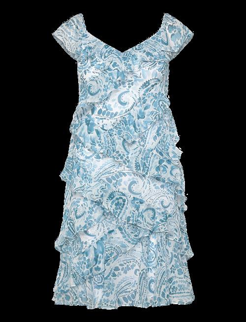 Lauren Ralph Lauren | Poly Crinkle Ggt 58-Wvn-Dresses | 32