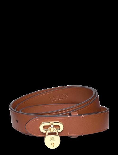 Lauren Ralph Lauren | Padlock Leather Belt | M