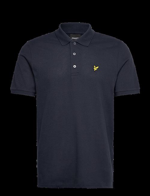 Lyle & Scott | Popcorn Jacquard Polo Shirt | M