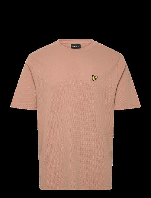 Lyle & Scott | Popcorn Jacquard T-Shirt | XL