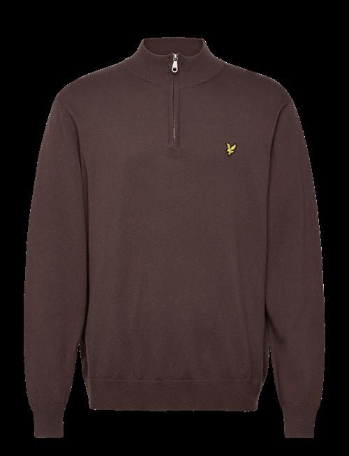 Lyle & Scott | Cotton Merino Quarter Zip Jumper | XXL