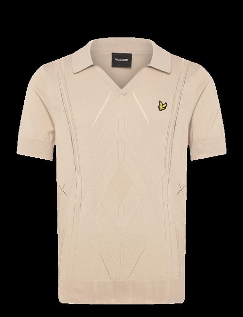 Lyle & Scott | Argyle Knitted Polo | XXL