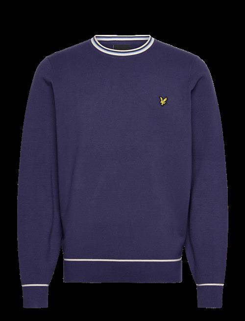 Lyle & Scott | Tipped Knitted Crew Neck Jumper | XXL