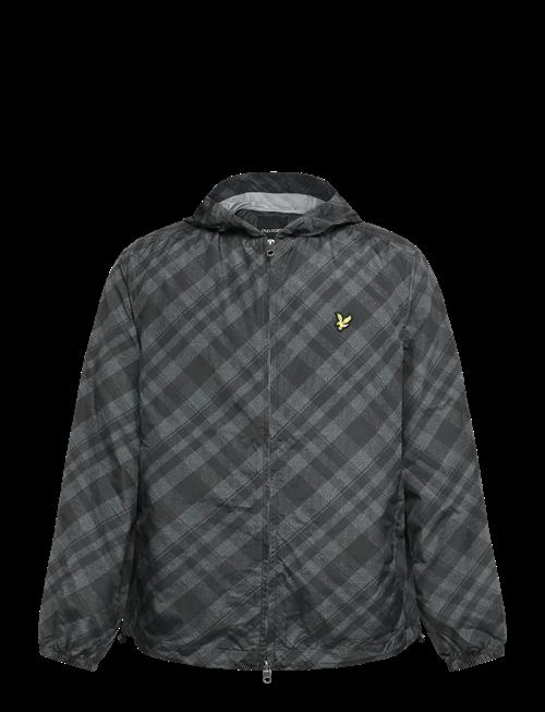 Lyle & Scott | Tartan Hooded Zip Through Jacket | XXL