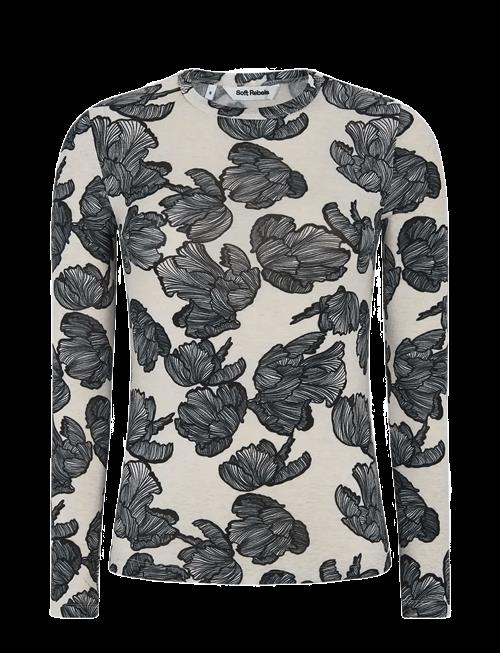 Soft Rebels | Srroman O-Neck Printed | L