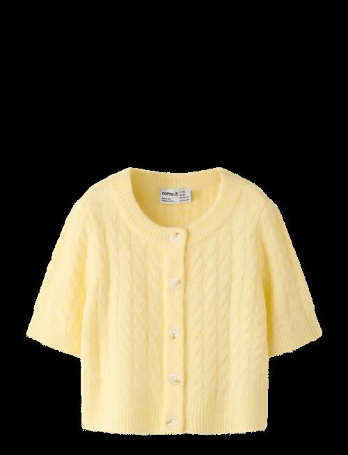 name it | Nmfnalisa Ss Loose Knit Card Xnoos | 122-128