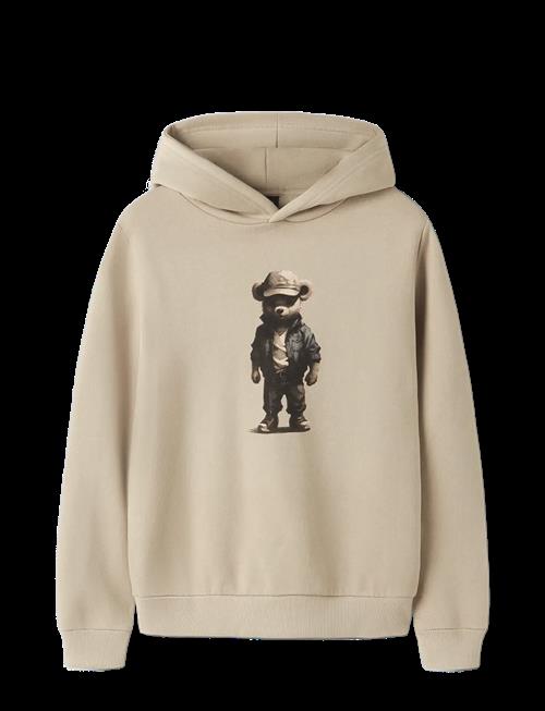 LMTD | Nlmnamse Ls Bru Sweat W. Hood | 146-152
