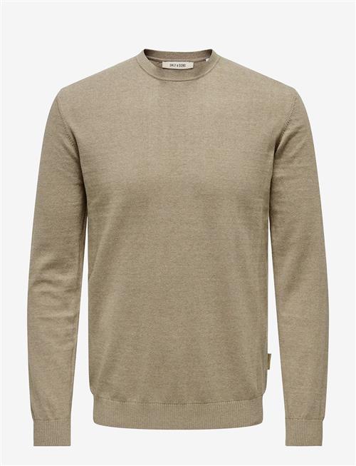 ONLY & SONS | Onsloui Reg 12 Mel Crew Knit Noos | S