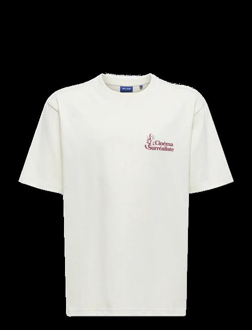 ONLY & SONS | Osjfredo Rlx Cinema Ss Tee Vd Jrs | 146-152