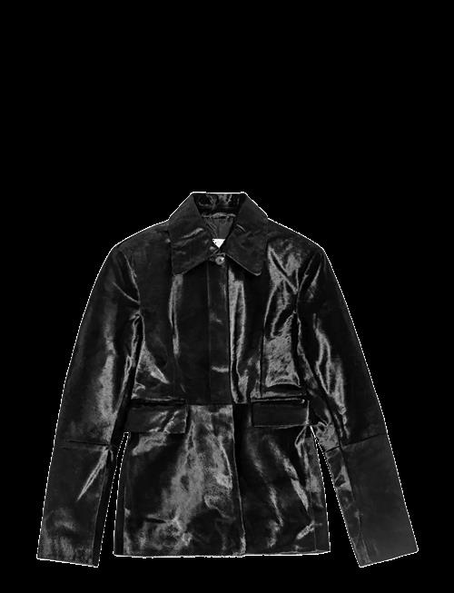 REMAIN Birger Christensen | Slim Leather Blazer | 40