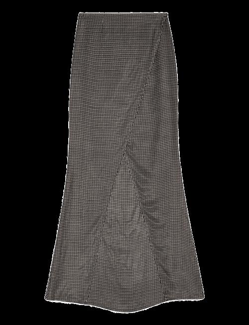 REMAIN Birger Christensen | Maxi Check Skirt | 34