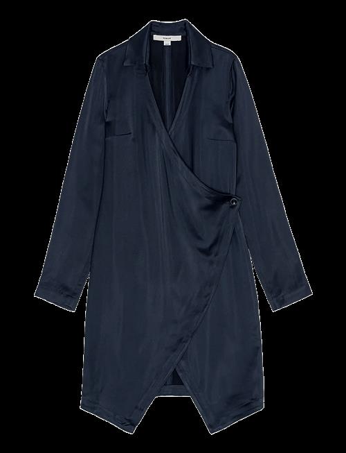 REMAIN Birger Christensen | Satin Wrap Dress | 40