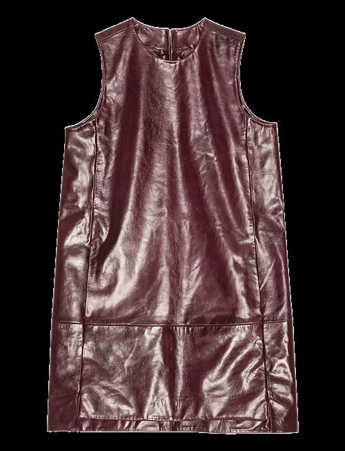 REMAIN Birger Christensen | Mini Leather Dress | 34