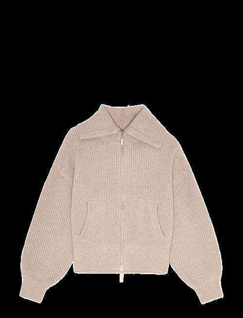 REMAIN Birger Christensen | Knitted Cropped Bomber | S