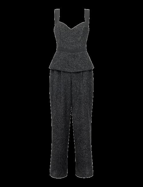 French Connection | Alyssia Boucle Peplum Jumpsuit | 42