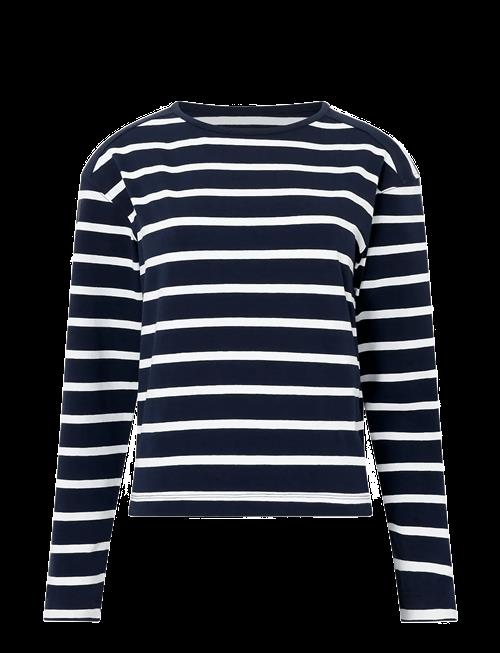 French Connection | Rallie Stripe Ls Slash Nk Tee | XL