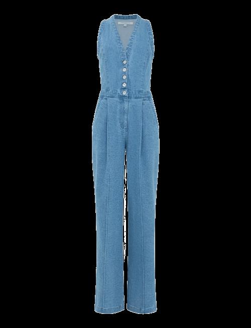 French Connection | Arywoode Denim V Nk Jumpsuit | 42