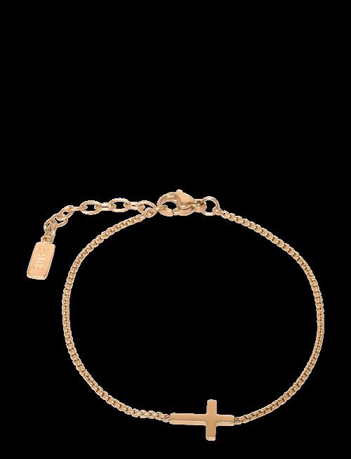 Samie | Cross - Bracelet Gold-Plated Steel | ONE SIZE