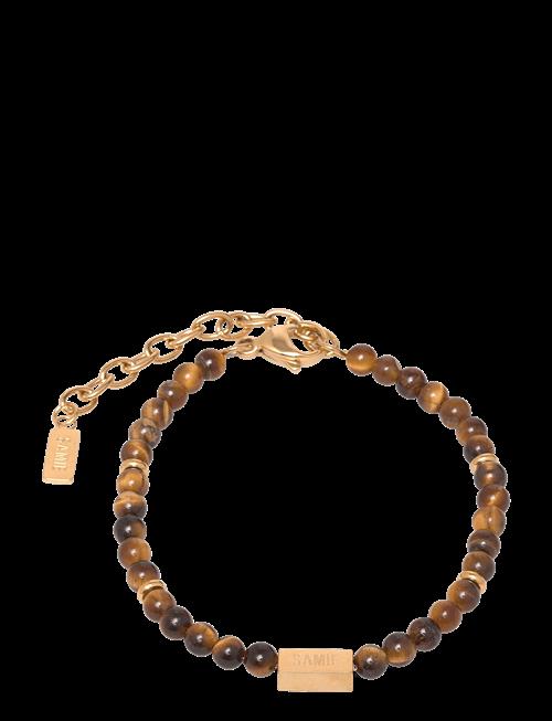 Samie | Neo - Bracelet With Brown Pearls | ONE SIZE