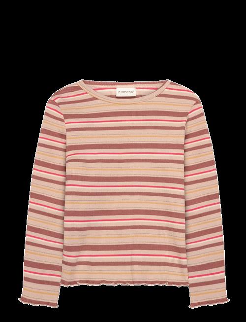 Minymo | T-Shirt Ls Y/D Rib | 122