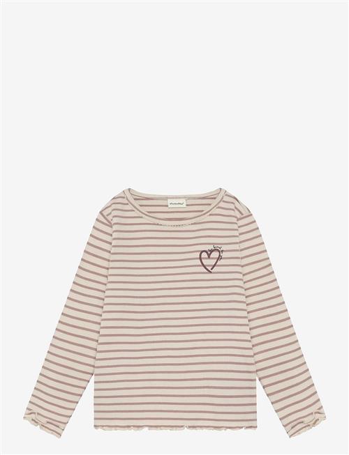 Minymo | T-Shirt Ls Y/D Rib | 110