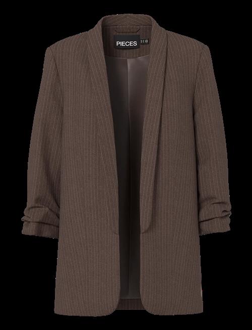 Pieces | Pcbosella 3/4 Pinstripe Blazer Noos Bc | M