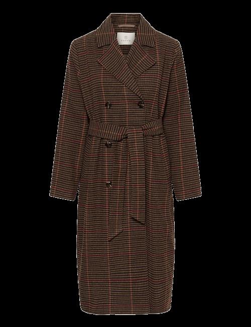 Kaffe | Kafanni Checked Coat | 36