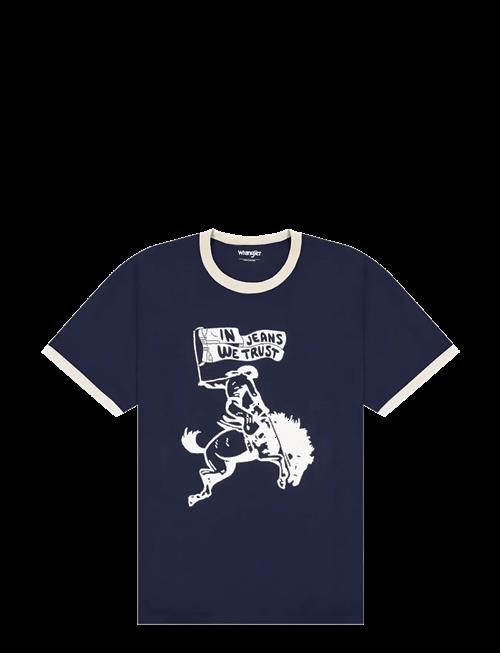 Wrangler | Ringer Tee | L x 00