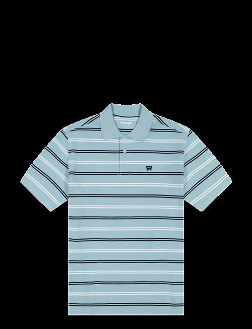 Wrangler | Stripe Polo Shirt | M x 00