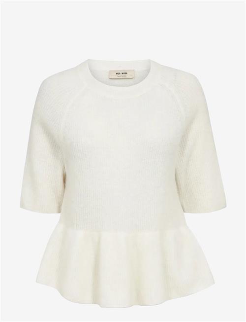 MOS MOSH | Mmthora Ss O-Neck Frill Knit | M