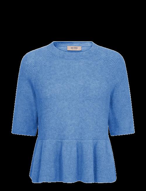 MOS MOSH | Mmthora Ss O-Neck Frill Knit | XS