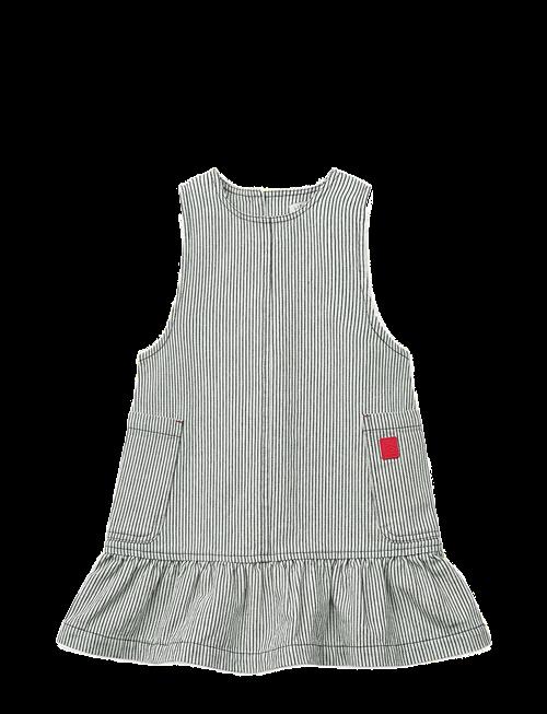 Liewood | Angelica Stripe Denim Frill Dress | 104