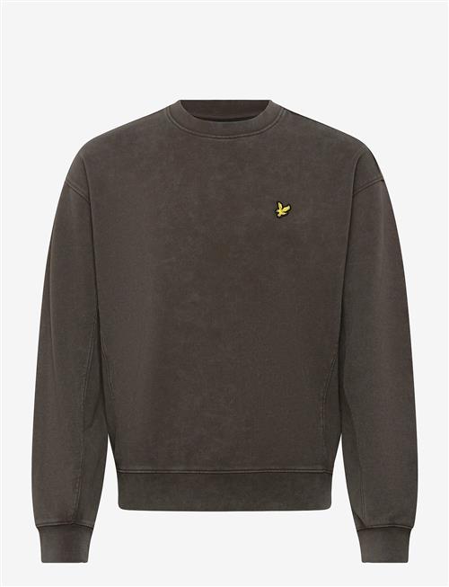 Lyle & Scott | Heavy Laundered Crew Neck Sweatshirt | M