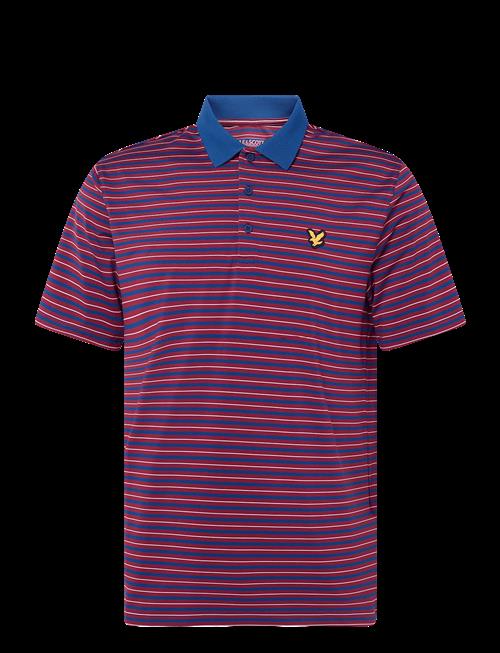 Lyle & Scott Sport | Golf Striped Polo | XXL