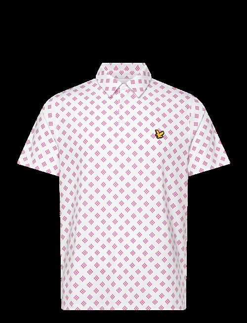 Lyle & Scott Sport | Golf Argyle Print Polo | M