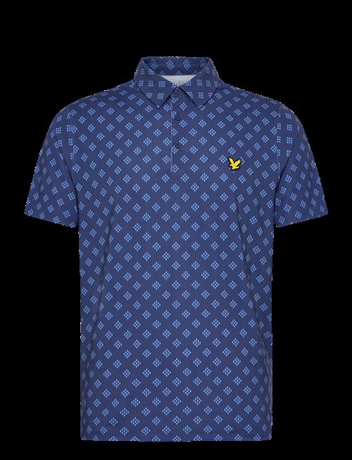 Lyle & Scott Sport | Golf Argyle Print Polo | M