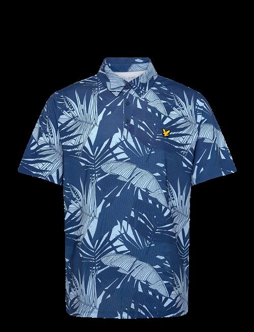 Lyle & Scott Sport | Golf Leaf Print Polo | L