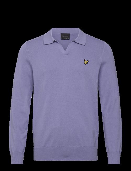 Lyle & Scott | Cotton Long Sleeve Polo Collar Jumper | S
