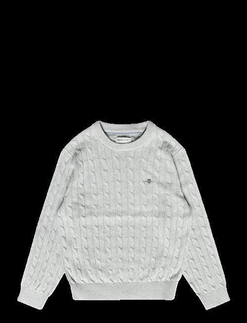 Gant Kids | Shield Cotton Cable Neck Sweater | 128