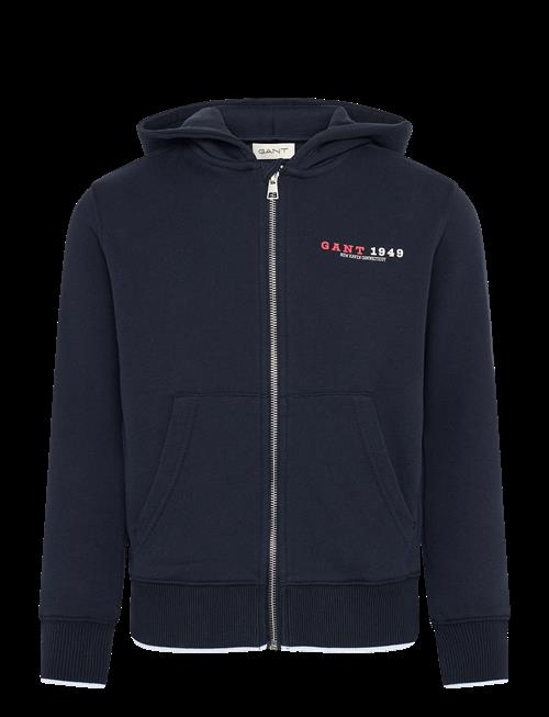 Gant Kids | Collegiate Graphic Full Zip Hoodie | 152