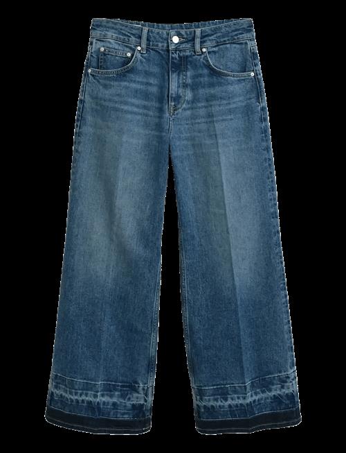 Gant | Cropped Flare Hem Detail Jeans | 28