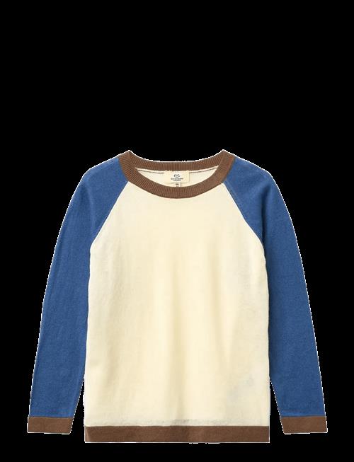Copenhagen Colors | Light Knitted Color Block Blouse | 122